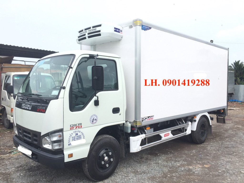 Xe tải Isuzu 19 tấn QKR 270 đầu vuông 1T9 thùng dài 44 mét giá rẻ nhất  miền Bắc