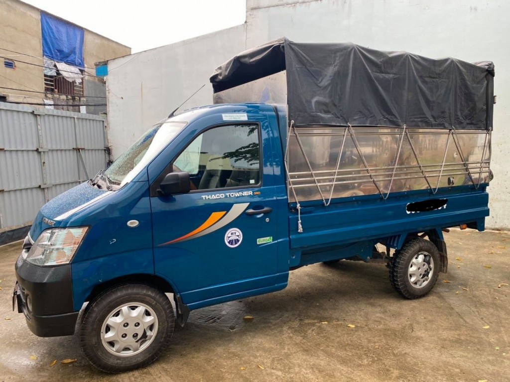 Góc xe tải cũ  ĐÃ BÁN xe tải thaco towner tải 950 kg thùng lửng 2m5   YouTube