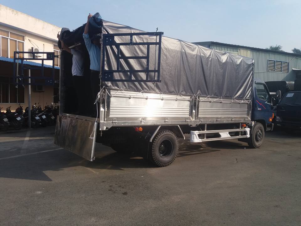 Thông số và tổng thể về xe tải hyundai 8 tấn HD120SL