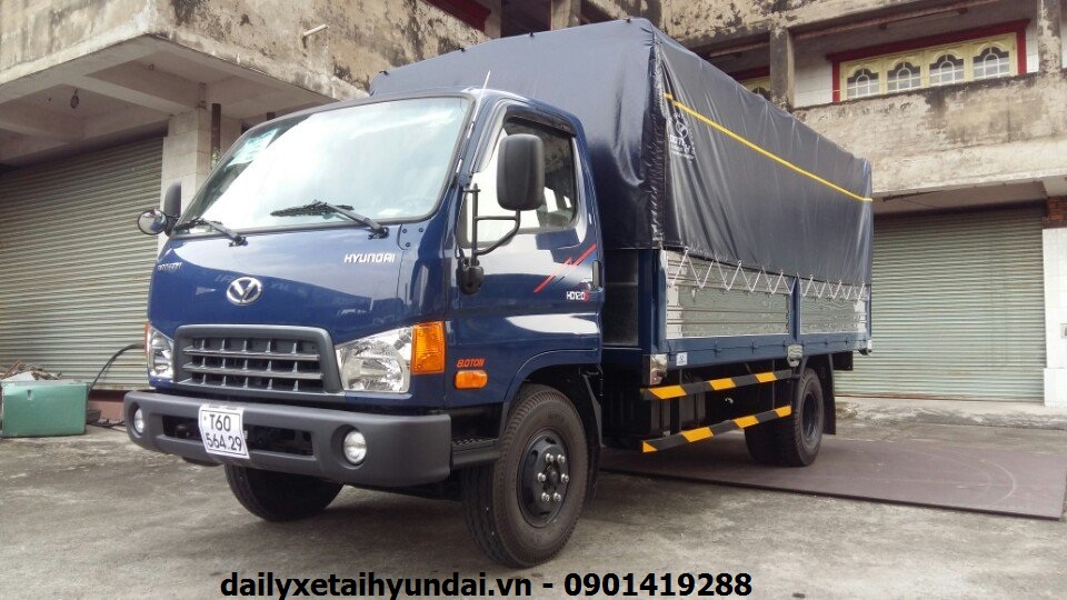 Huyndai 120SL Xe Tải Huyndai 8 Tấn Thùng Mui Bạt dài 6m2