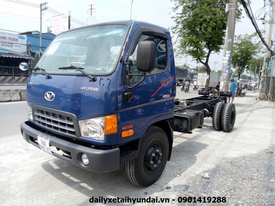 Huyndai 120SL Xe Tải Huyndai 8 Tấn Thùng Mui Bạt dài 6m2