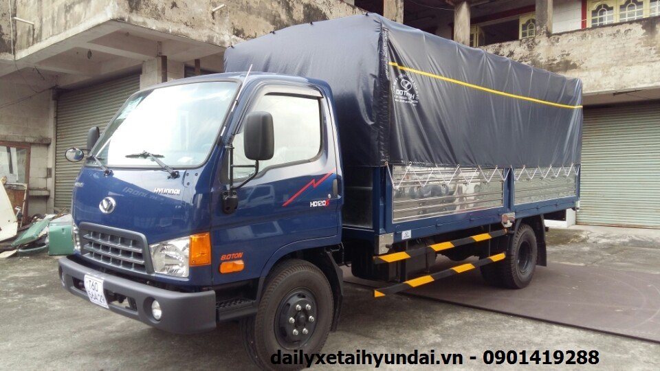 Huyndai 120SL Xe Tải Huyndai 8 Tấn Thùng Mui Bạt dài 6m2