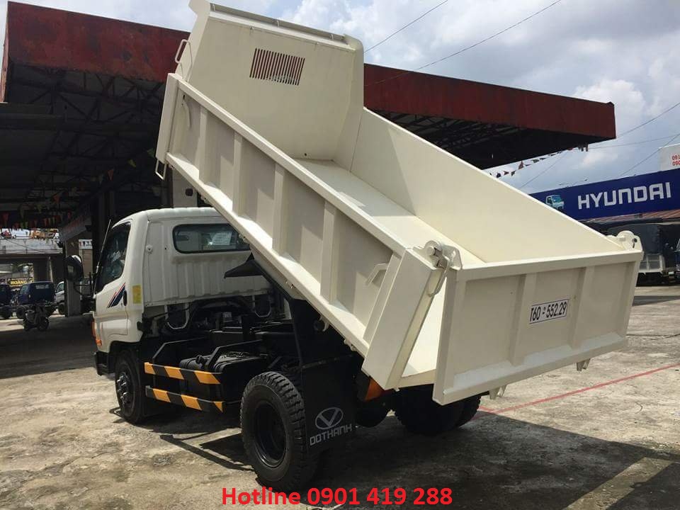 Xe Ben Hyundai HD88 tải 5 Tấn Thùng 4 Khối