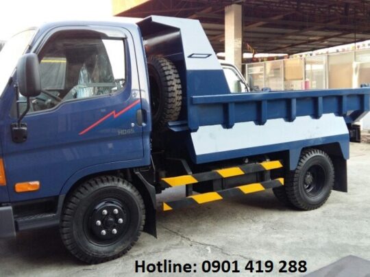 Xe Ben Hyundai HD65 tải 2.5 Tấn thùng 2 khối