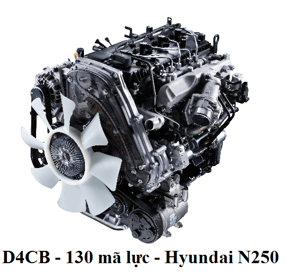 dong co d4cb hyundai 2.5t