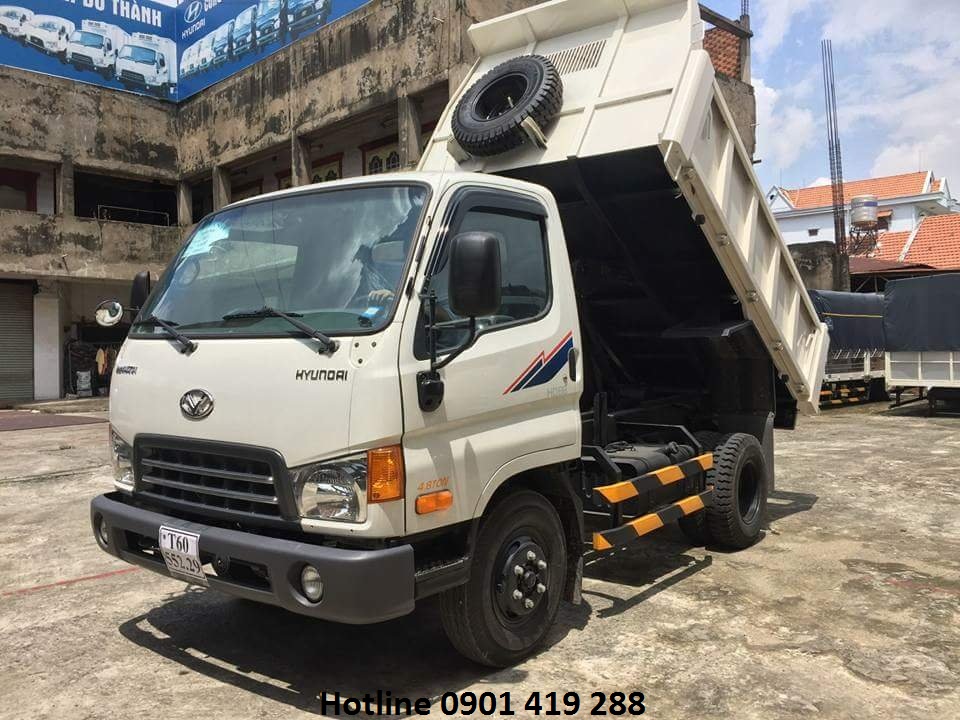 Xe Ben Hyundai HD88 tải 5 Tấn Thùng 4 Khối