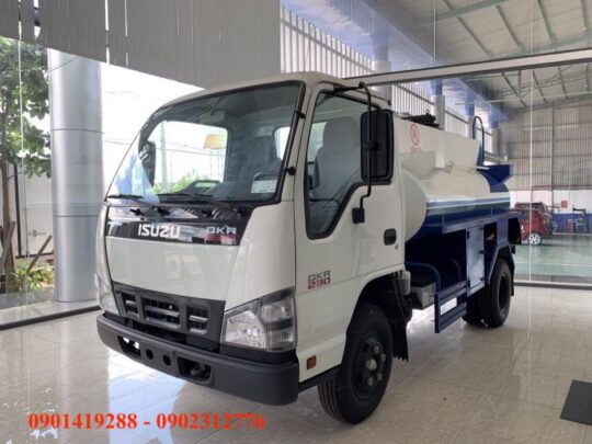 Xe Bồn Chở Xăng Dầu ISUZU 3 Khối QKR