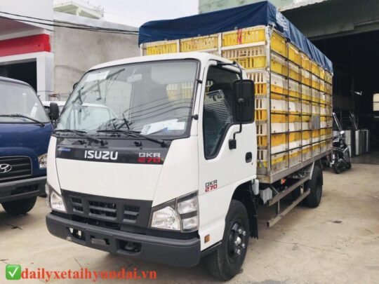 Xe Tải ISUZU QKR77H - 1.95 Tấn Thùng Chở Gia Cầm( Chở Gà, chở Vịt )