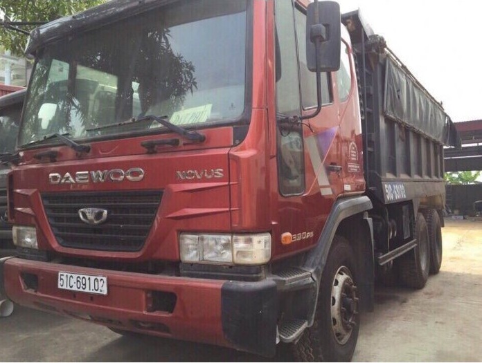xe ben daewoo 15 tấn cũ