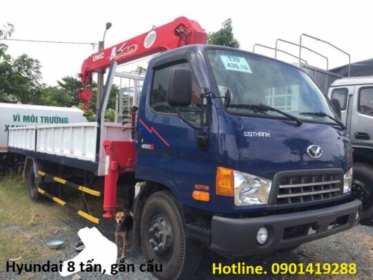 xe cau 8 tấn