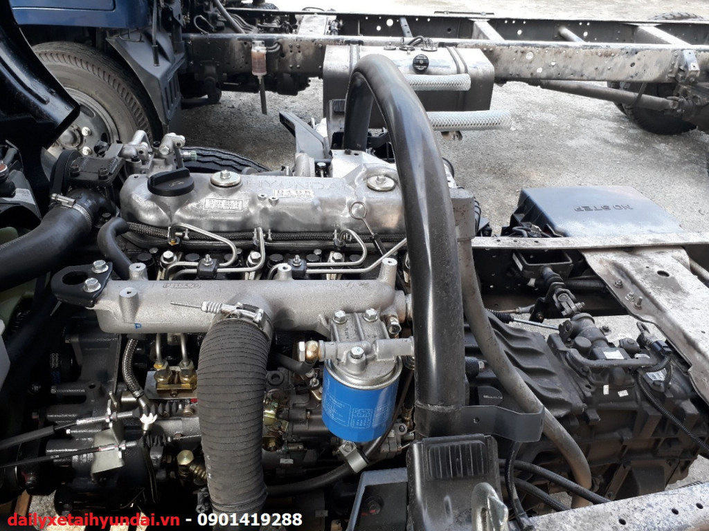 Xe Tải Hyundai 8 Tấn Mighty 2017 Thùng Mui Bạt