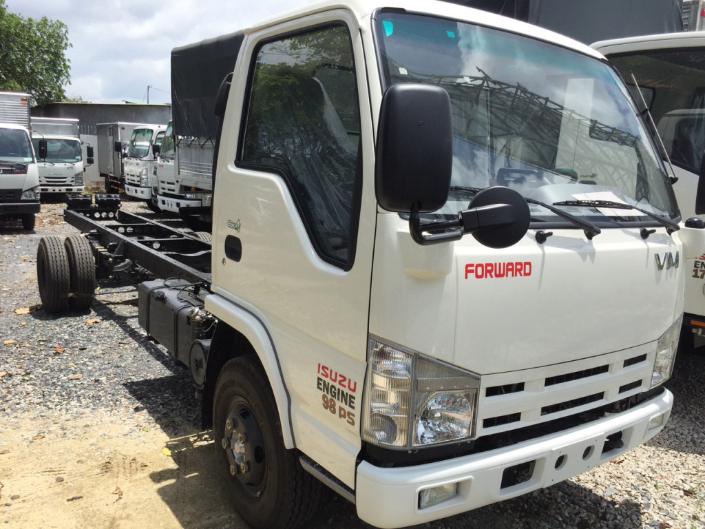 xe isuzu 1t9 thung 6m2